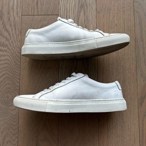 Women’s Common Projects White Original Achilles Low Sneakers - Picture 6 of 7